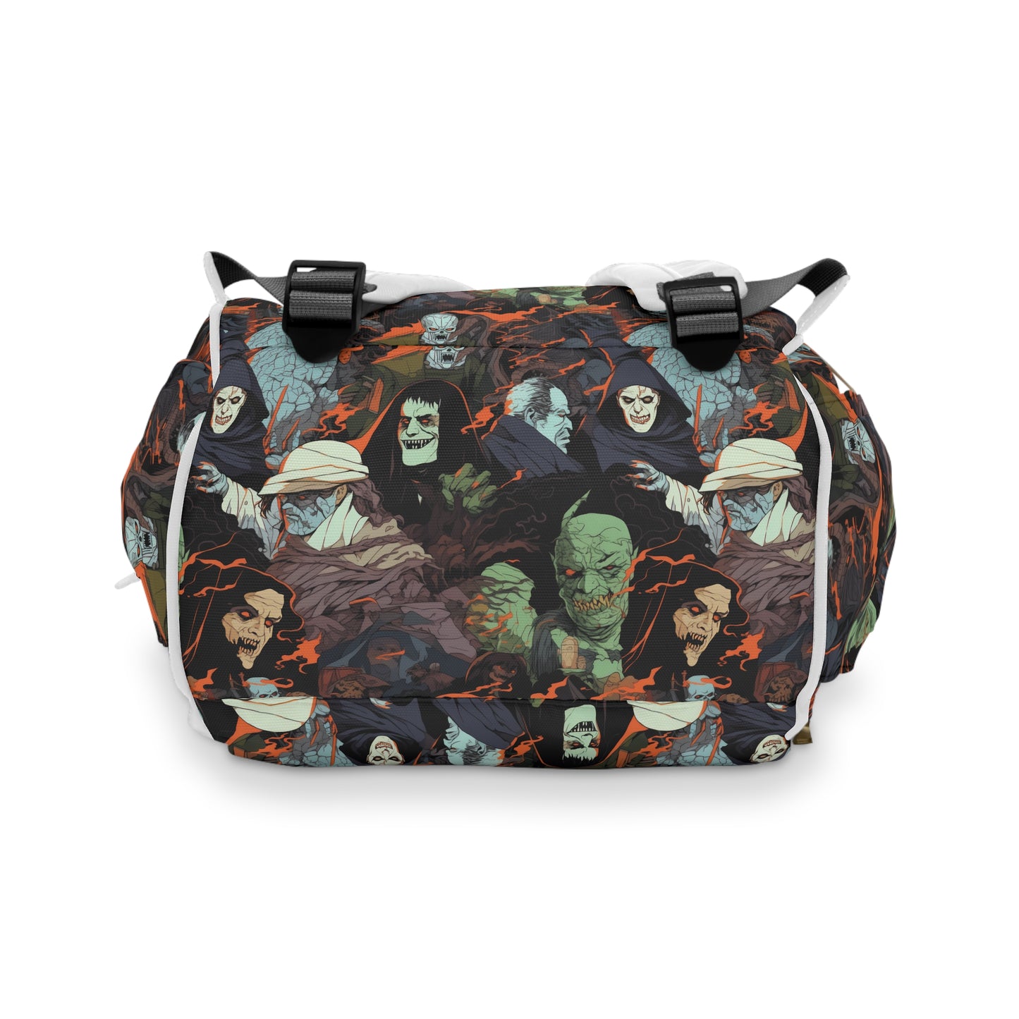 Diaper Bag - Spooky Monsters Anime Alpha