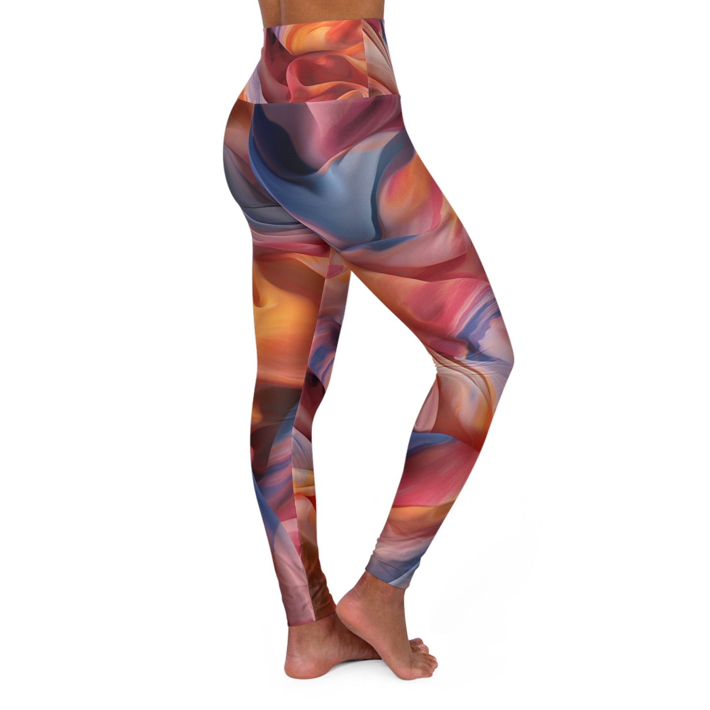 High Waisted Leggings - Labille-Parisienne