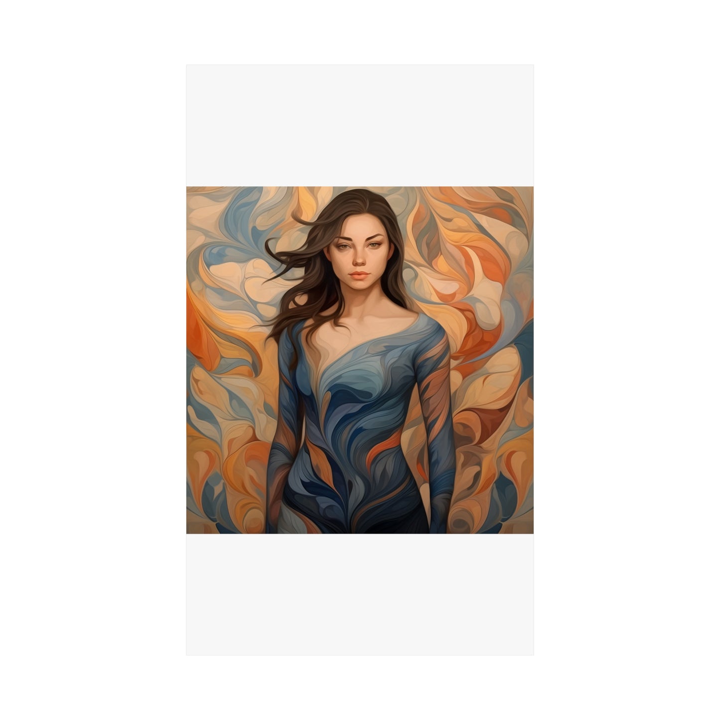 Matte Vertical Posters - ImpressionistOil