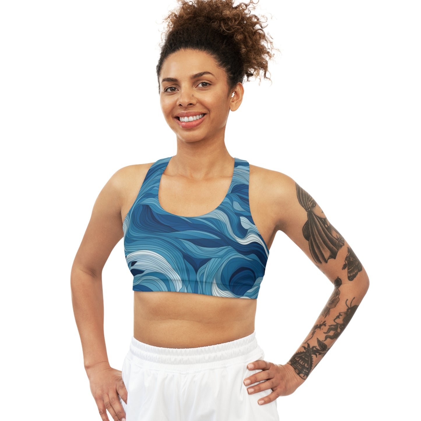 Sports Bra - Odelgarde s Hertogenbosch Ocean Waves