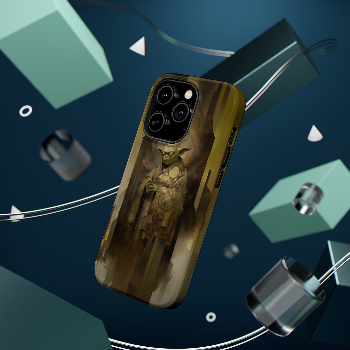 MagSafe Tough iPhone Case - Yoda Yukiyo E Art Portrait