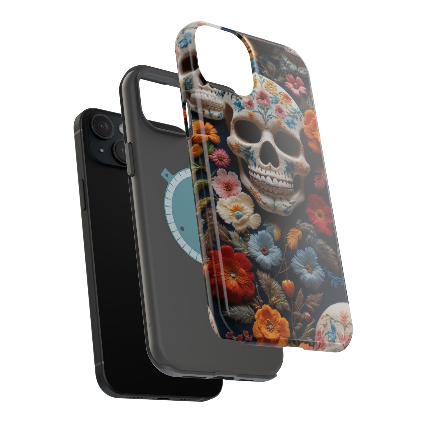 MagSafe Tough iPhone Case - "Embroidery Artistry"