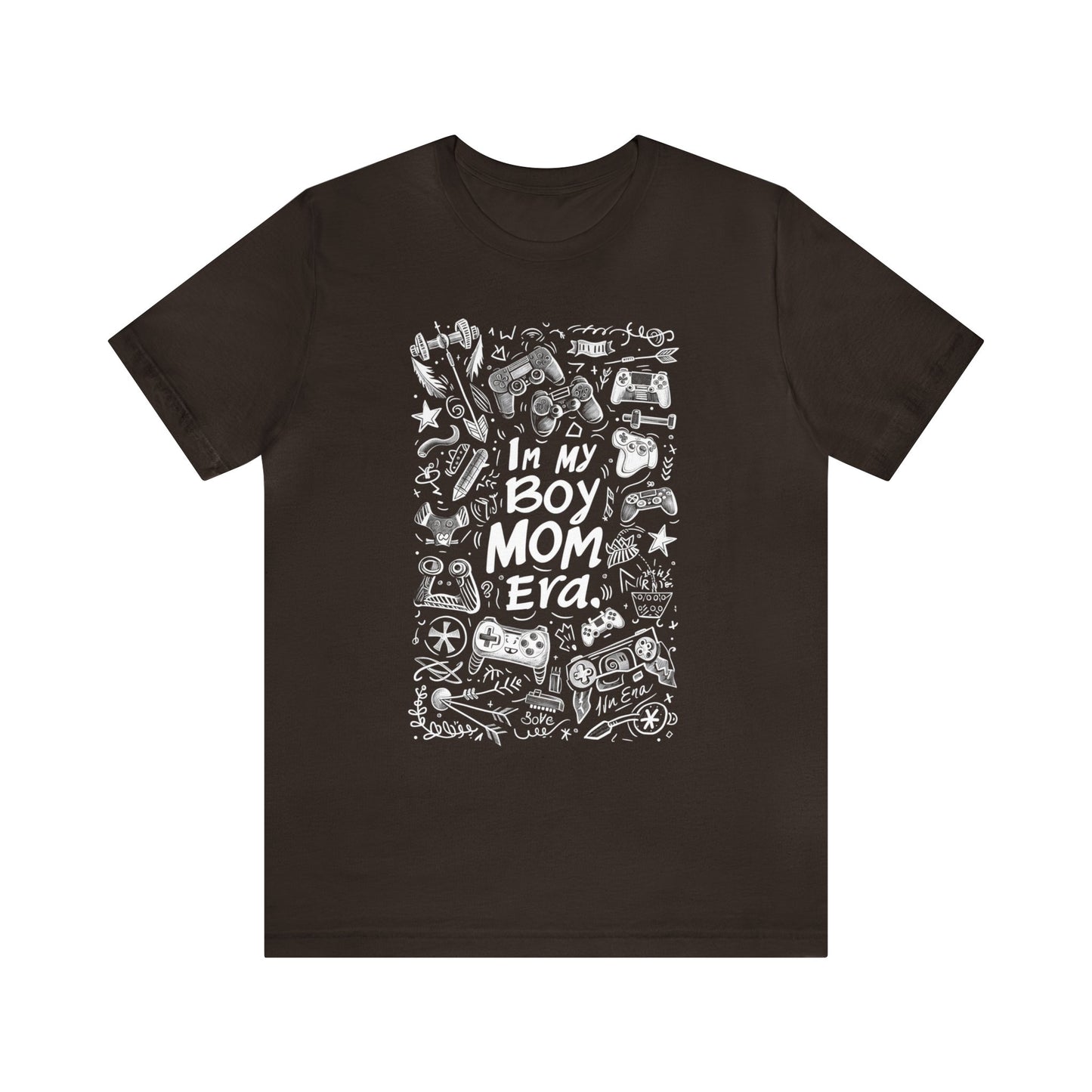 Unisex Jersey Short Sleeve Tee - In My Boy Mom Era - Gamer
