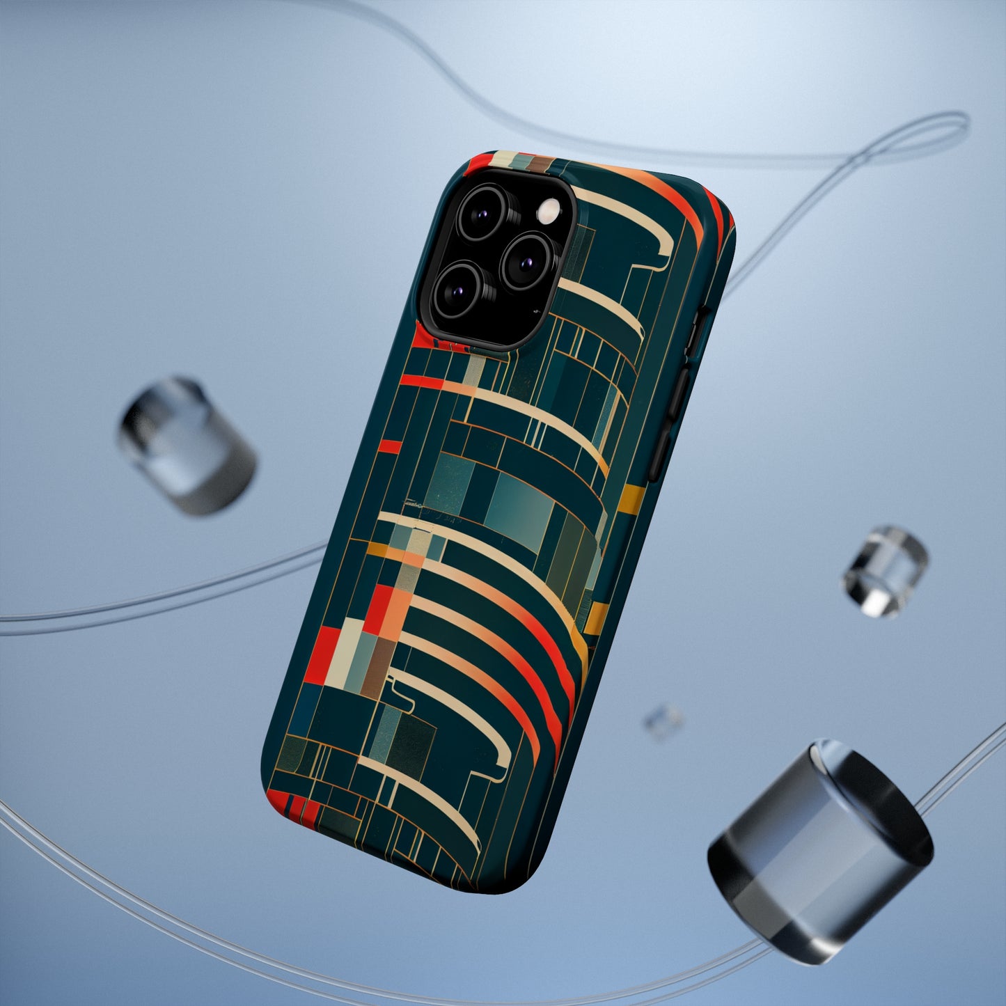 MagSafe Tough iPhone Case - Mecha Modernist