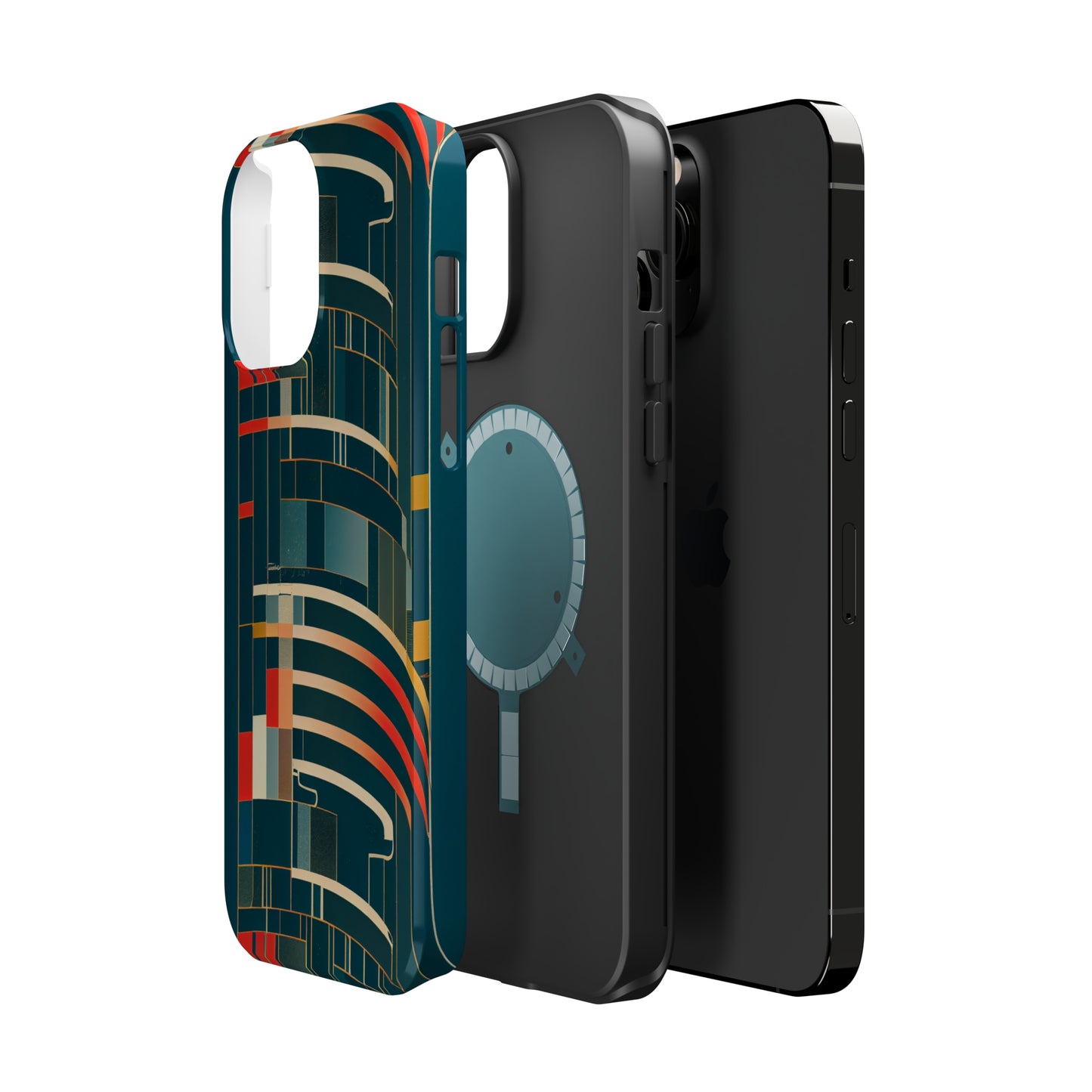 MagSafe Tough iPhone Case - Mecha Modernist