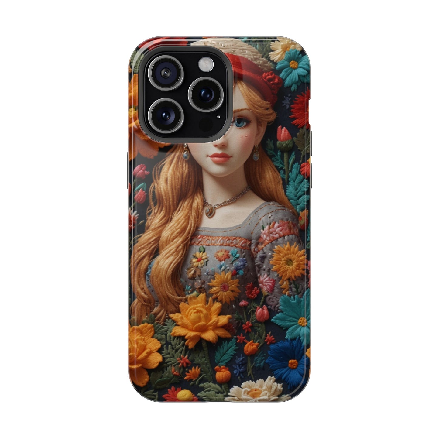 MagSafe Tough iPhone Case - Embroidery Artistry