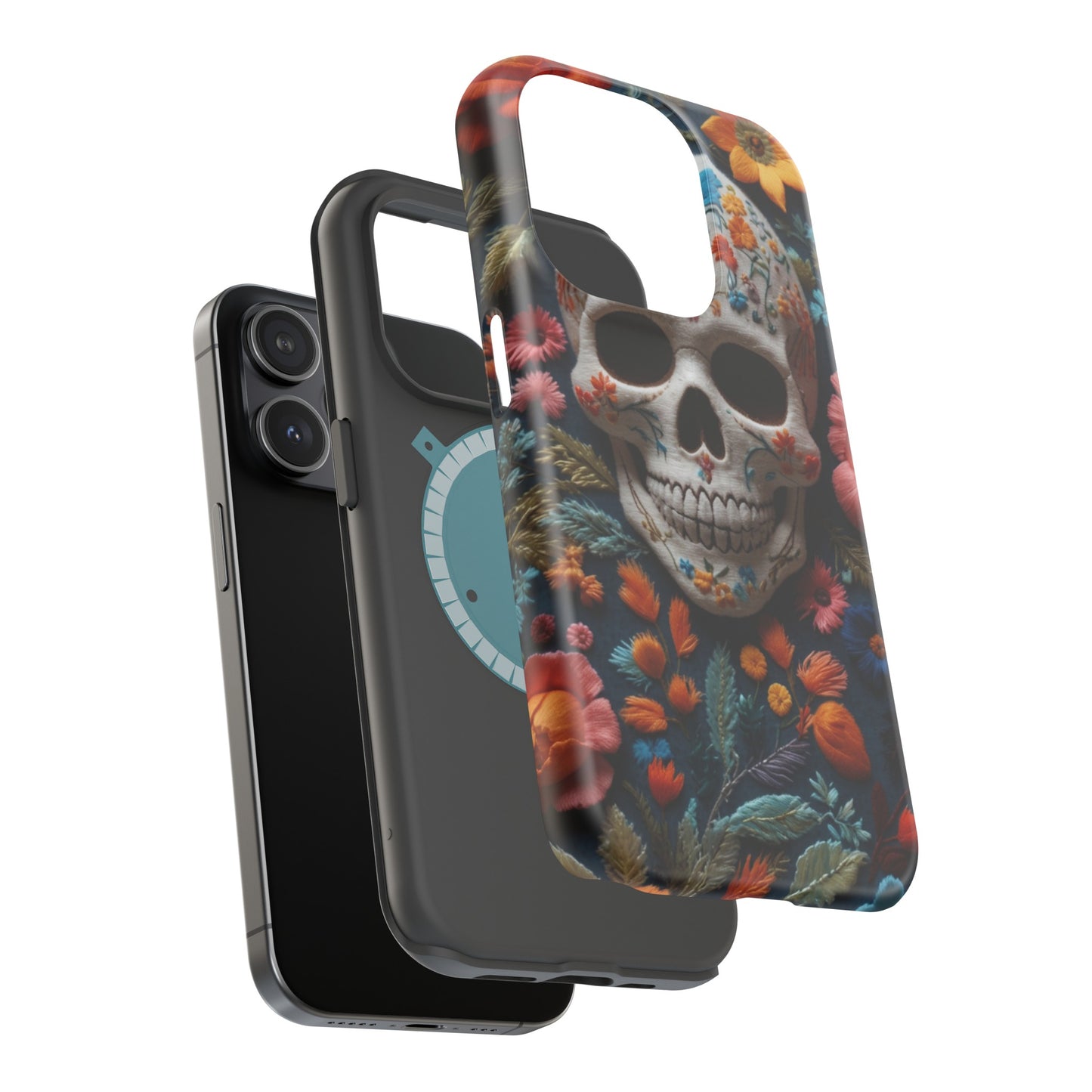 MagSafe Tough iPhone Case - "Embroidery Artistry"