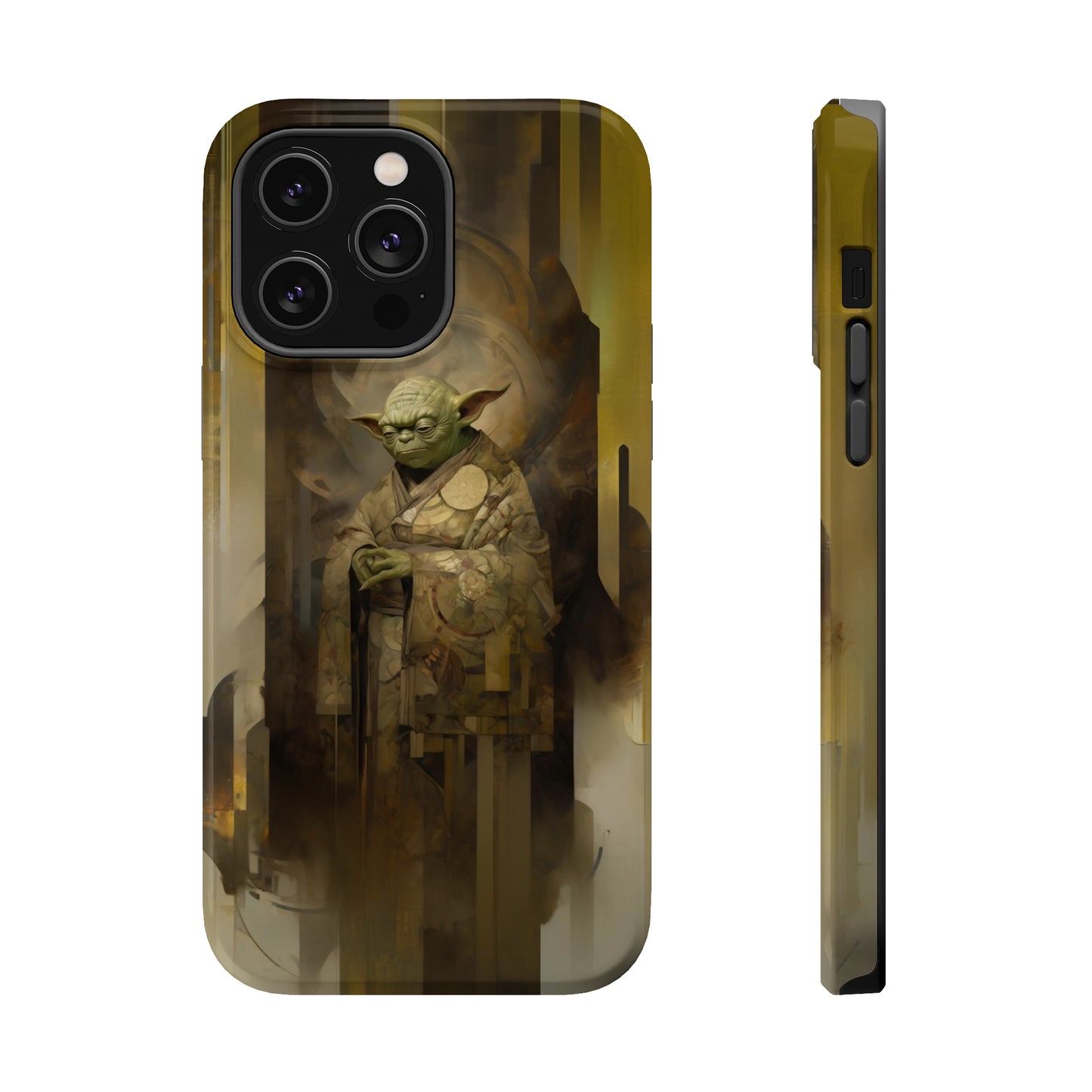 MagSafe Tough iPhone Case - Yoda Yukiyo E Art Portrait