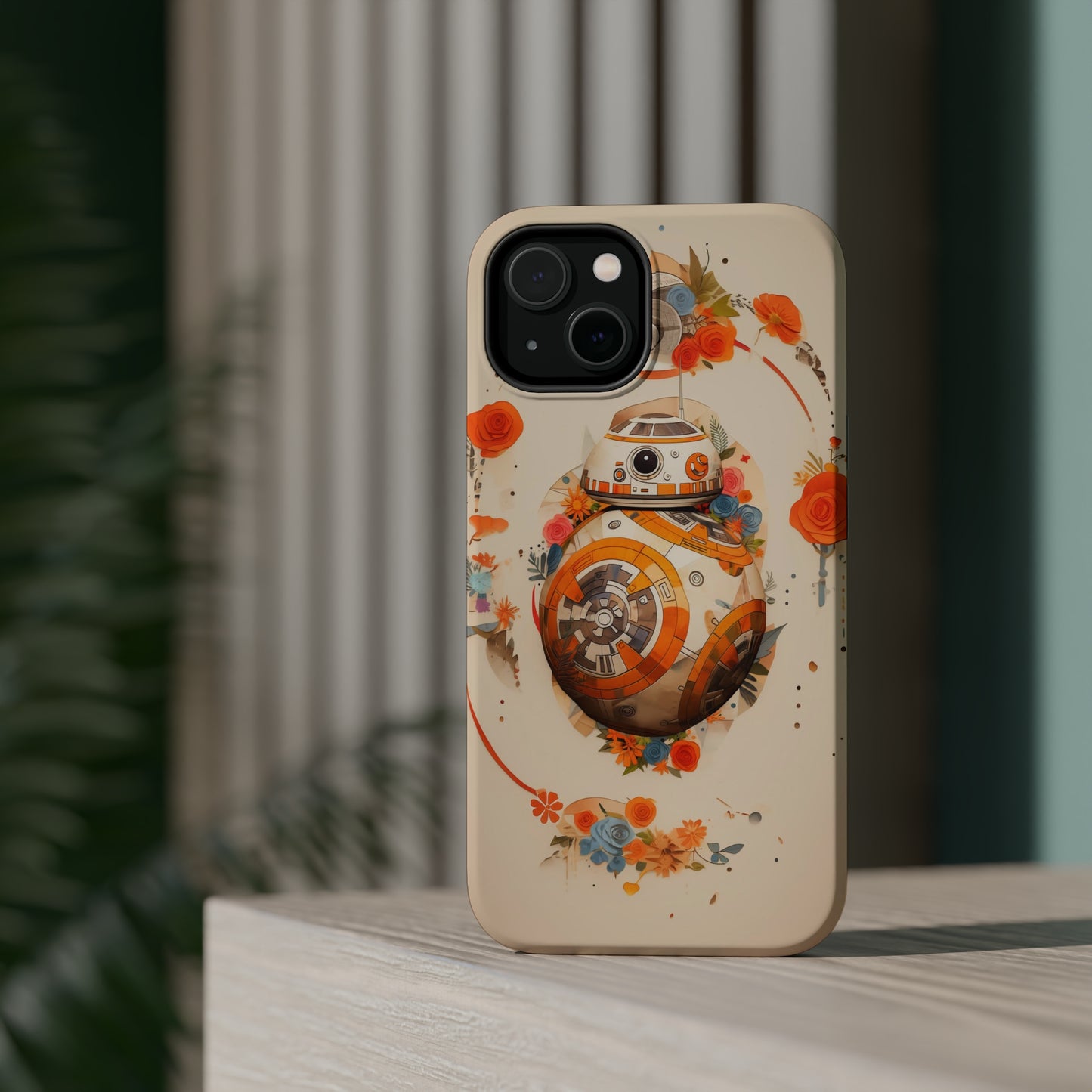 MagSafe Tough iPhone Case - BB-8 Paper Cut Craft Illustration