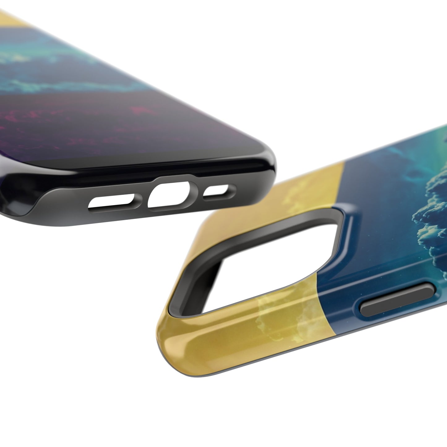 MagSafe Tough iPhone Case - "Nebula Synthwave"