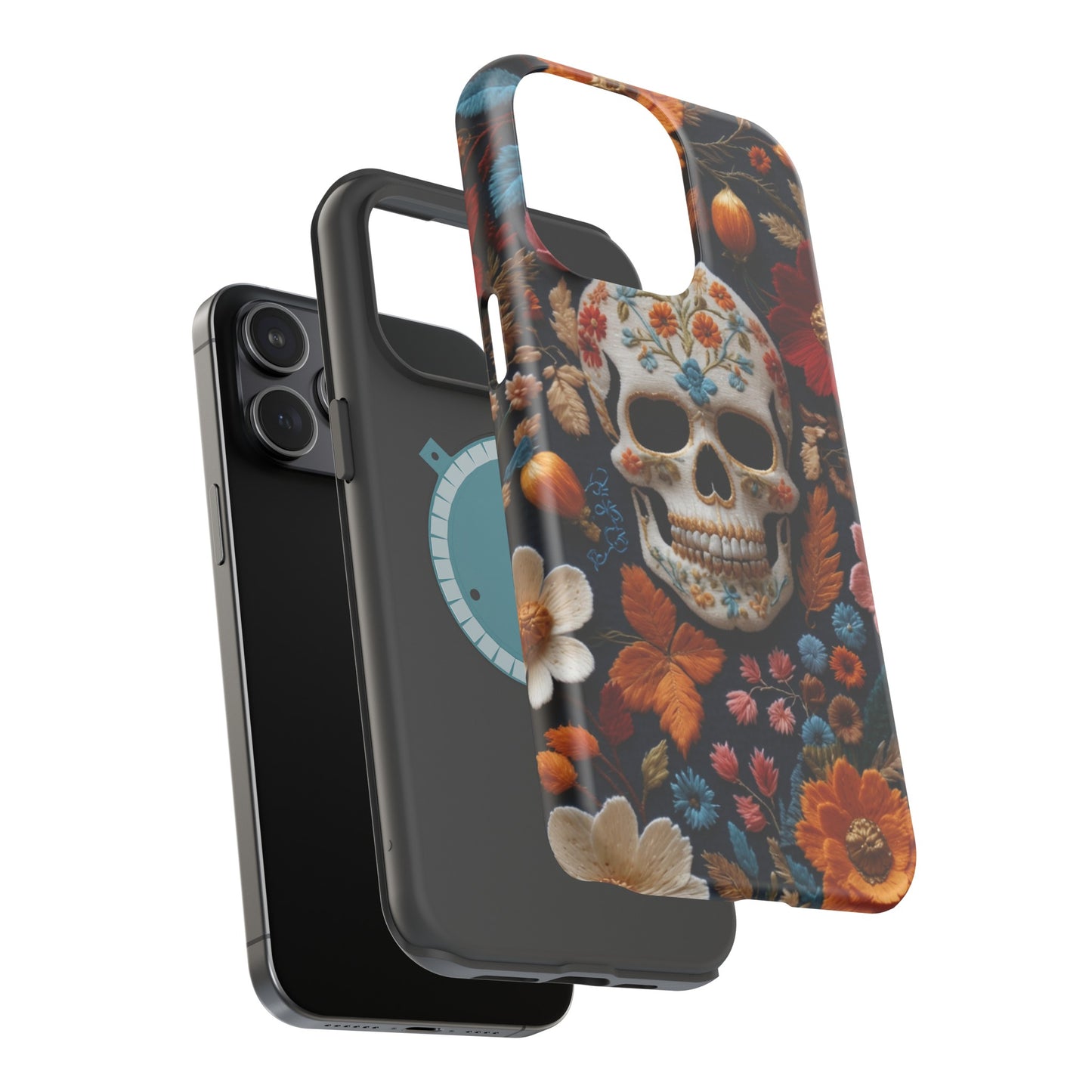 MagSafe Tough iPhone Case - "Embroidery Artistry"