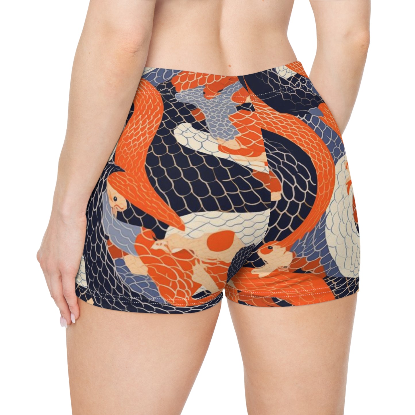 Workout Shorts - Neville Marichyasana Snakes