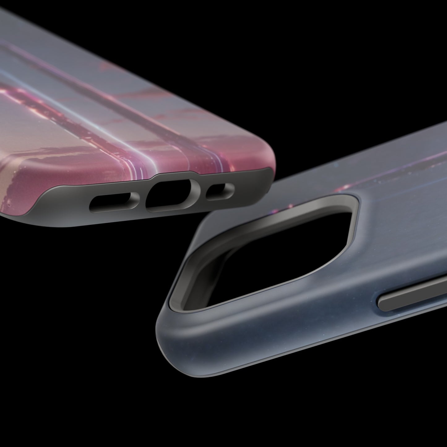 MagSafe Tough iPhone Case - Galactic Cyberpunk