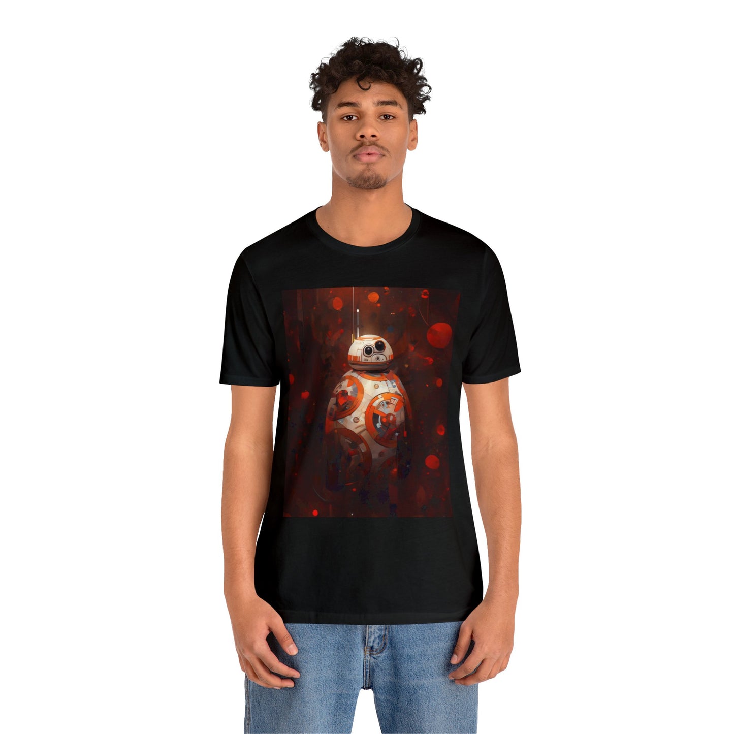 Unisex Jersey Short Sleeve Tee - BB-8 Studio Ghibli