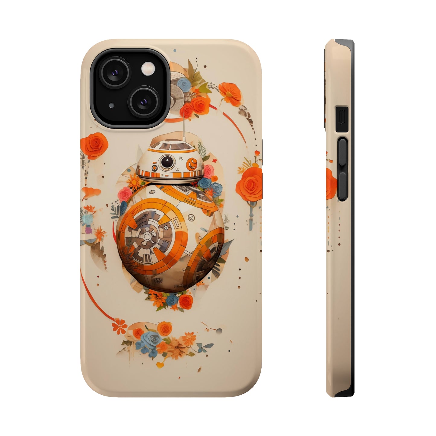 MagSafe Tough iPhone Case - BB-8 Paper Cut Craft Illustration