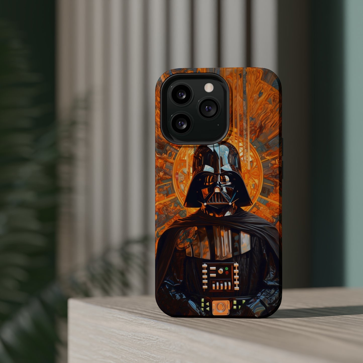 MagSafe Tough iPhone Case - Darth Vader Futurism