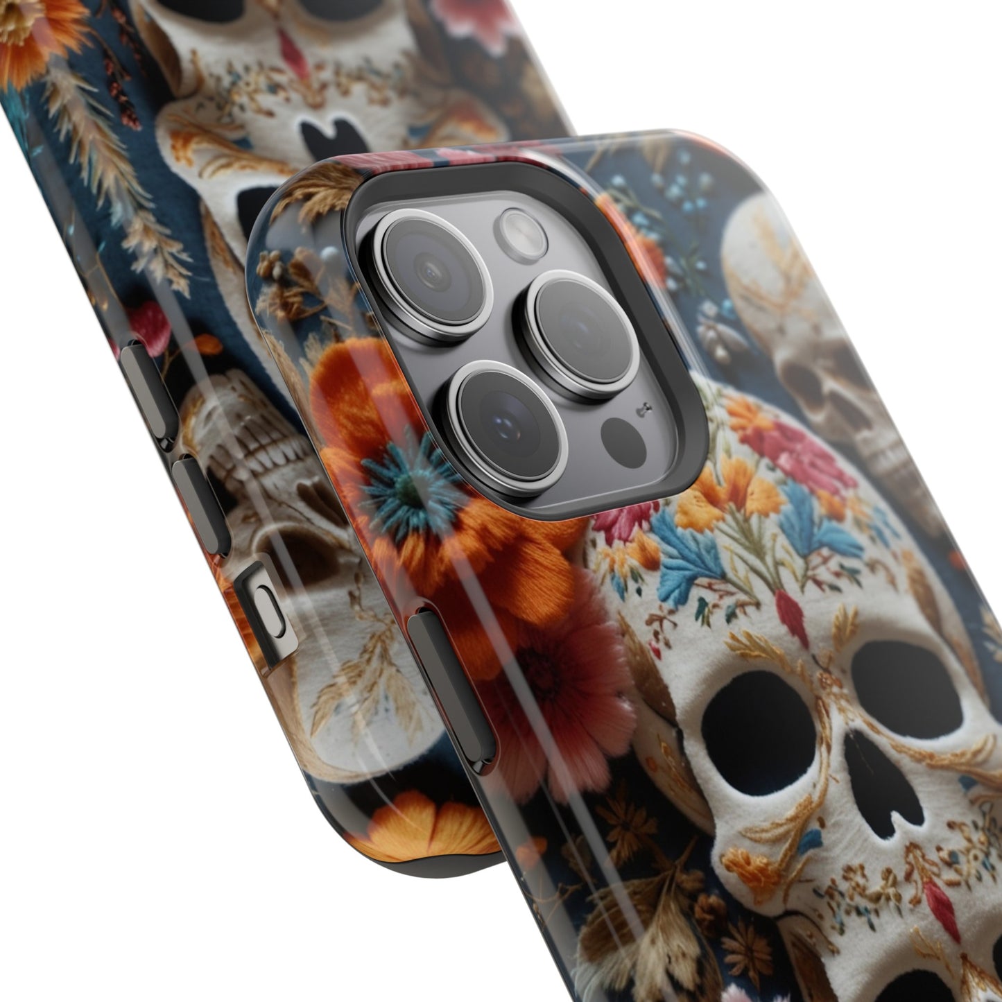 MagSafe Tough iPhone Case - "Artistic Embroidery"