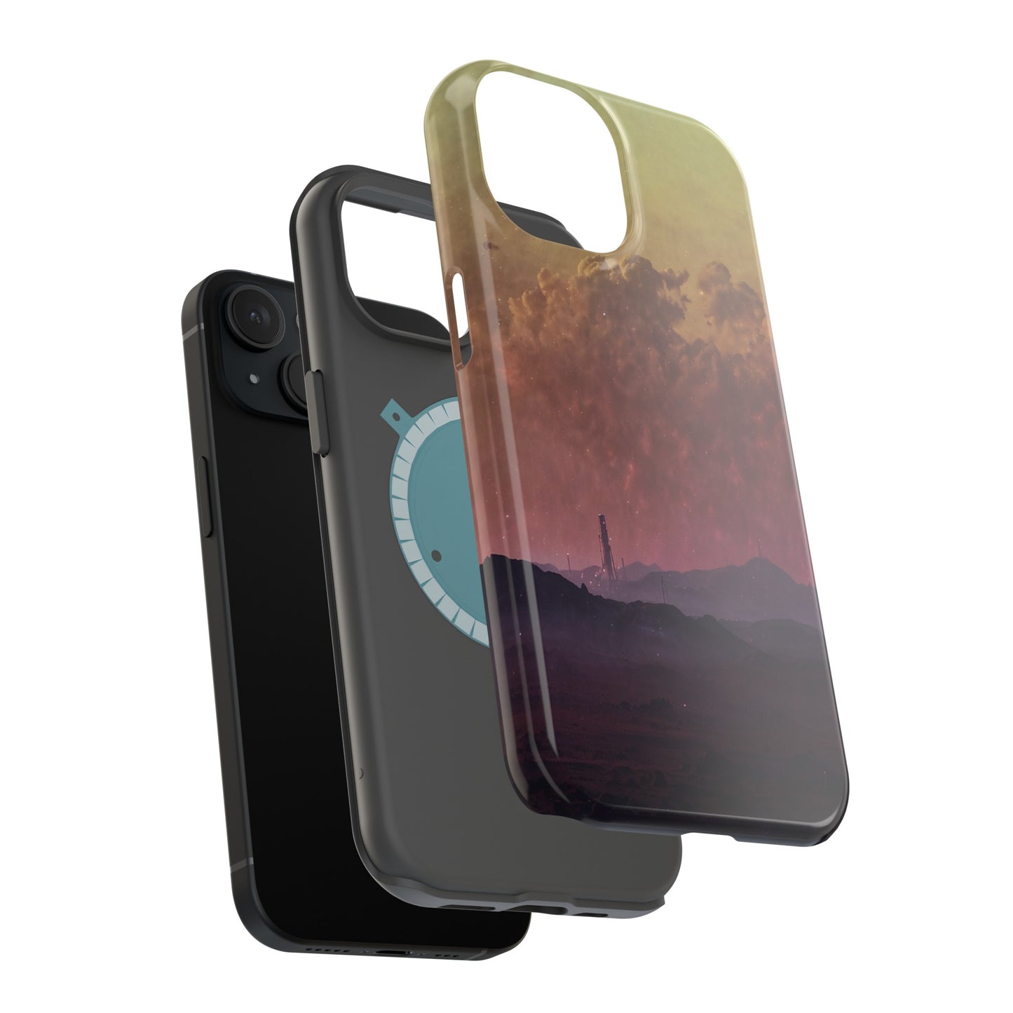 MagSafe Tough iPhone Case - Nebula Nightscape