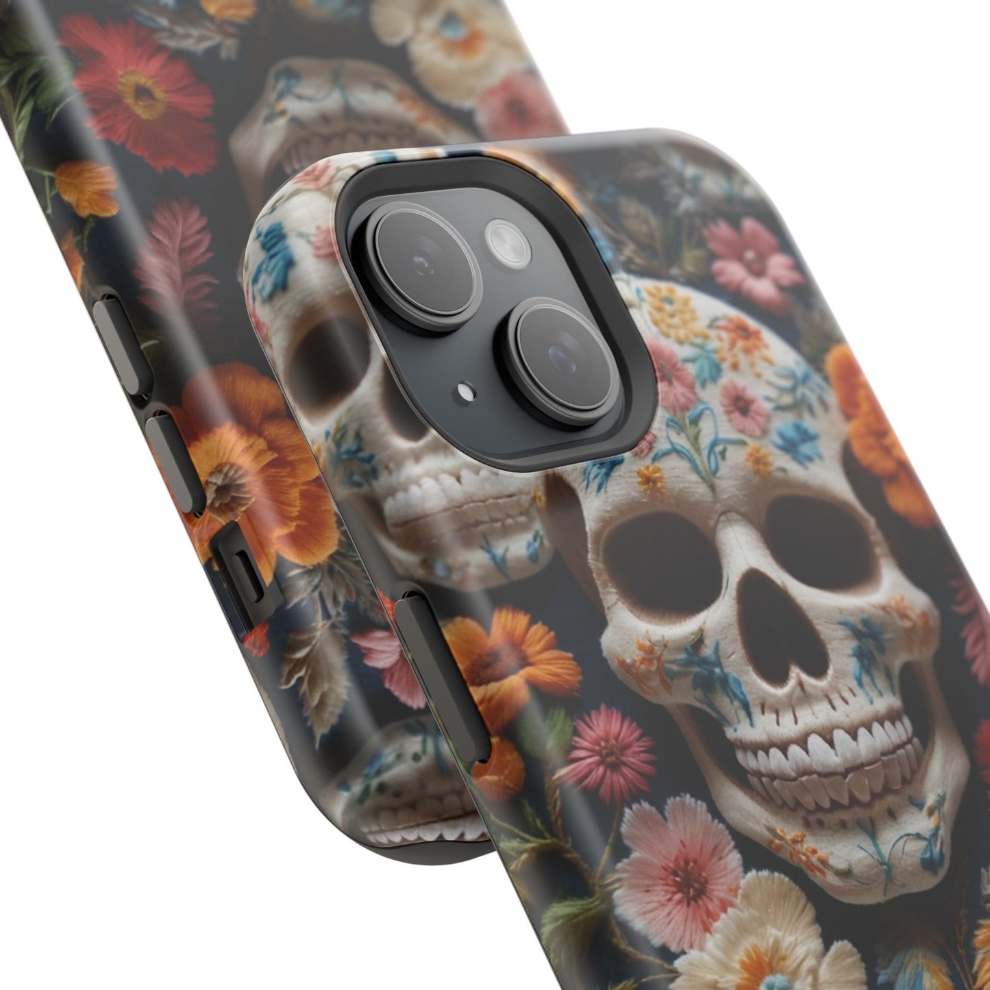 MagSafe Tough iPhone Case - "Embroidery Artistry"