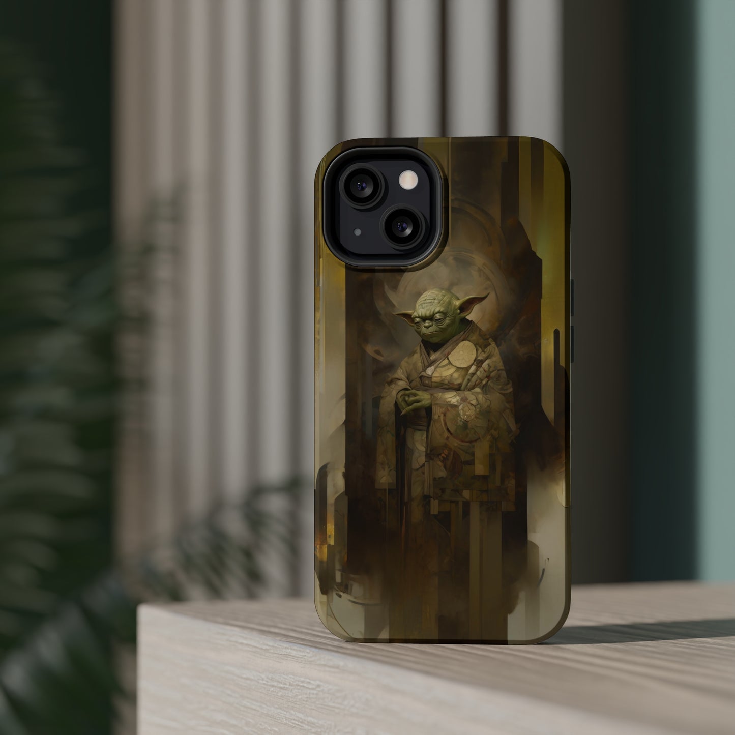 MagSafe Tough iPhone Case - Yoda Yukiyo E Art Portrait