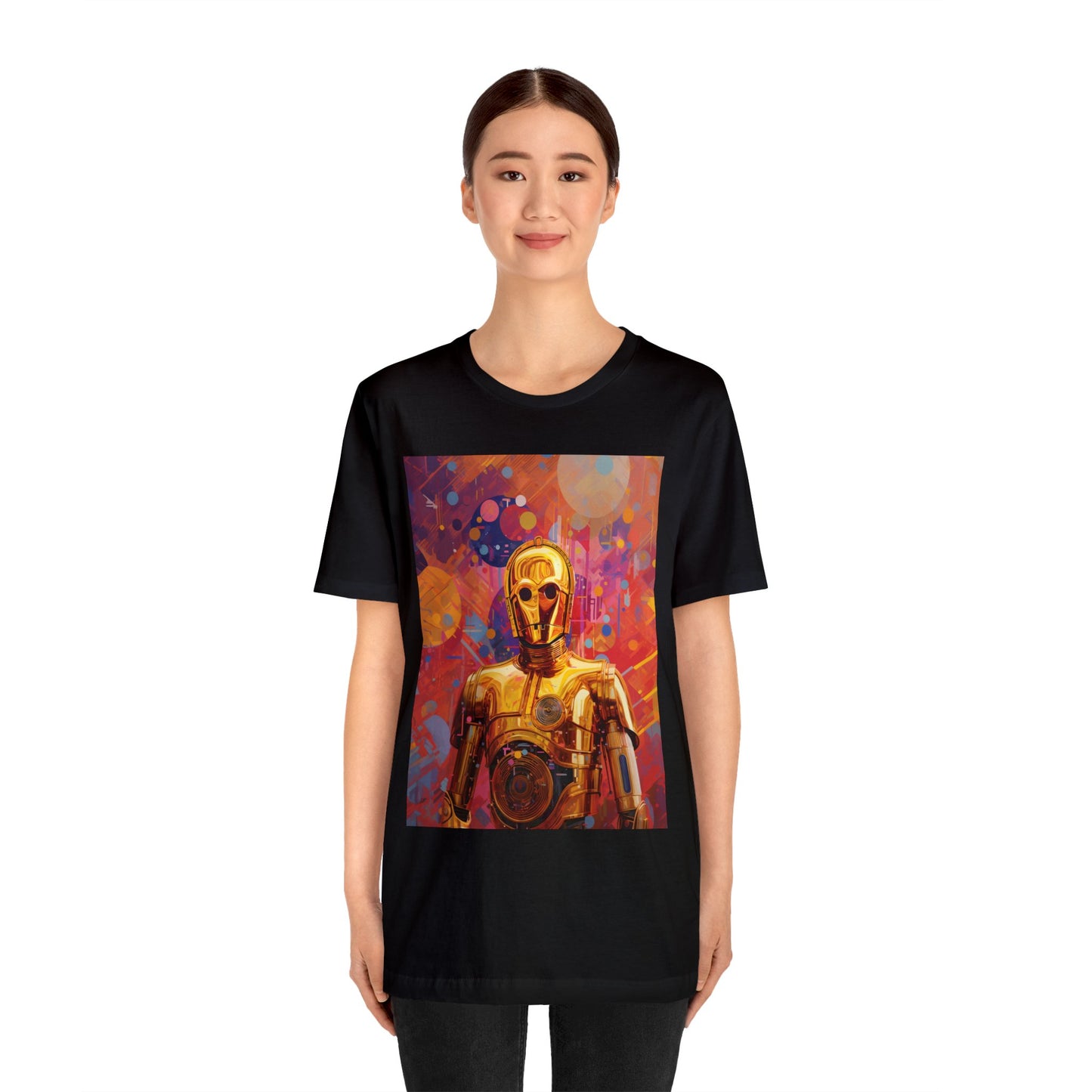 Unisex Jersey Short Sleeve Tee - C3P0Fauvism