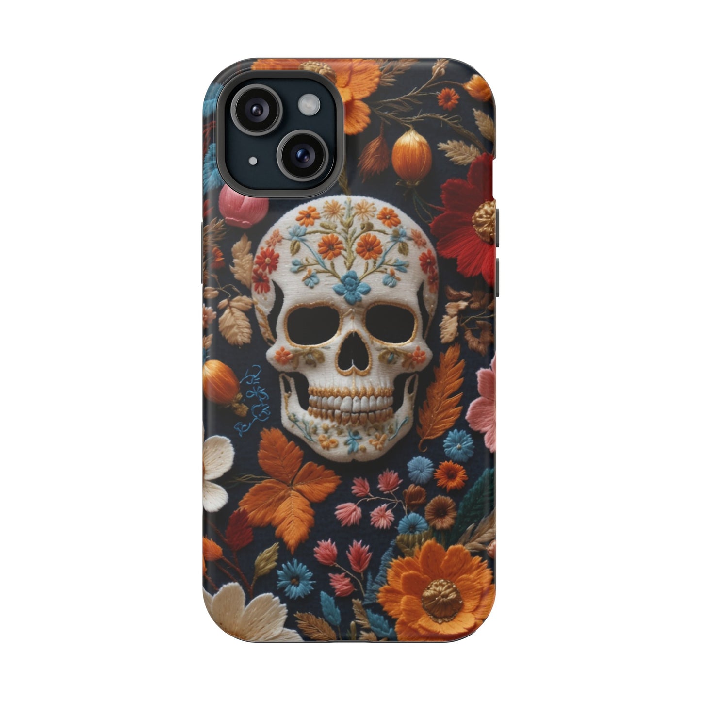 MagSafe Tough iPhone Case - "Embroidery Artistry"