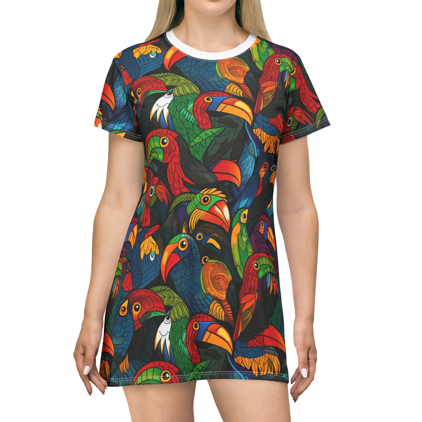 T-Shirt Dress - Toucan Clan