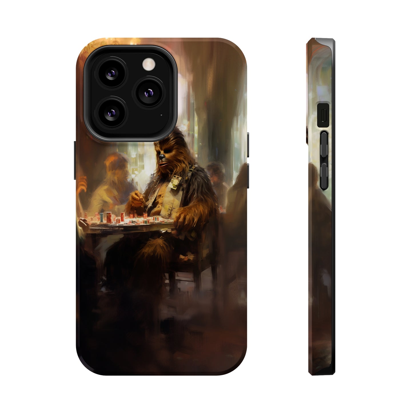 MagSafe Tough iPhone Case - ChewbaccaPlaying Poker