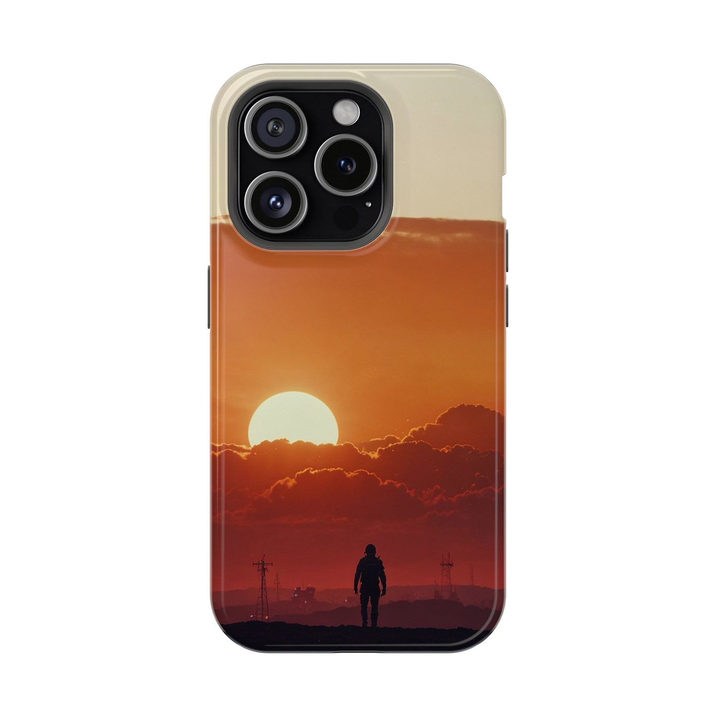 MagSafe Tough iPhone Case - Galactic Synthwave