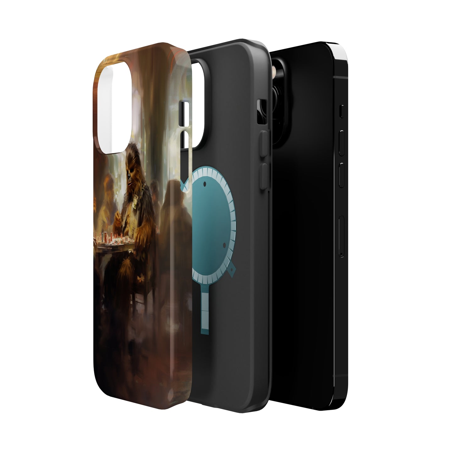 MagSafe Tough iPhone Case - ChewbaccaPlaying Poker