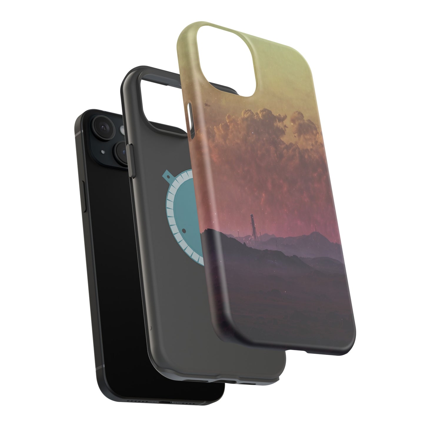 MagSafe Tough iPhone Case - Nebula Nightscape