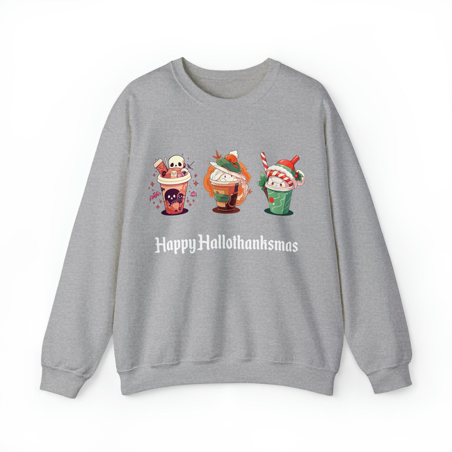 Happy Hallothanksmas - Unisex Heavy Blend™ Sweatshirt