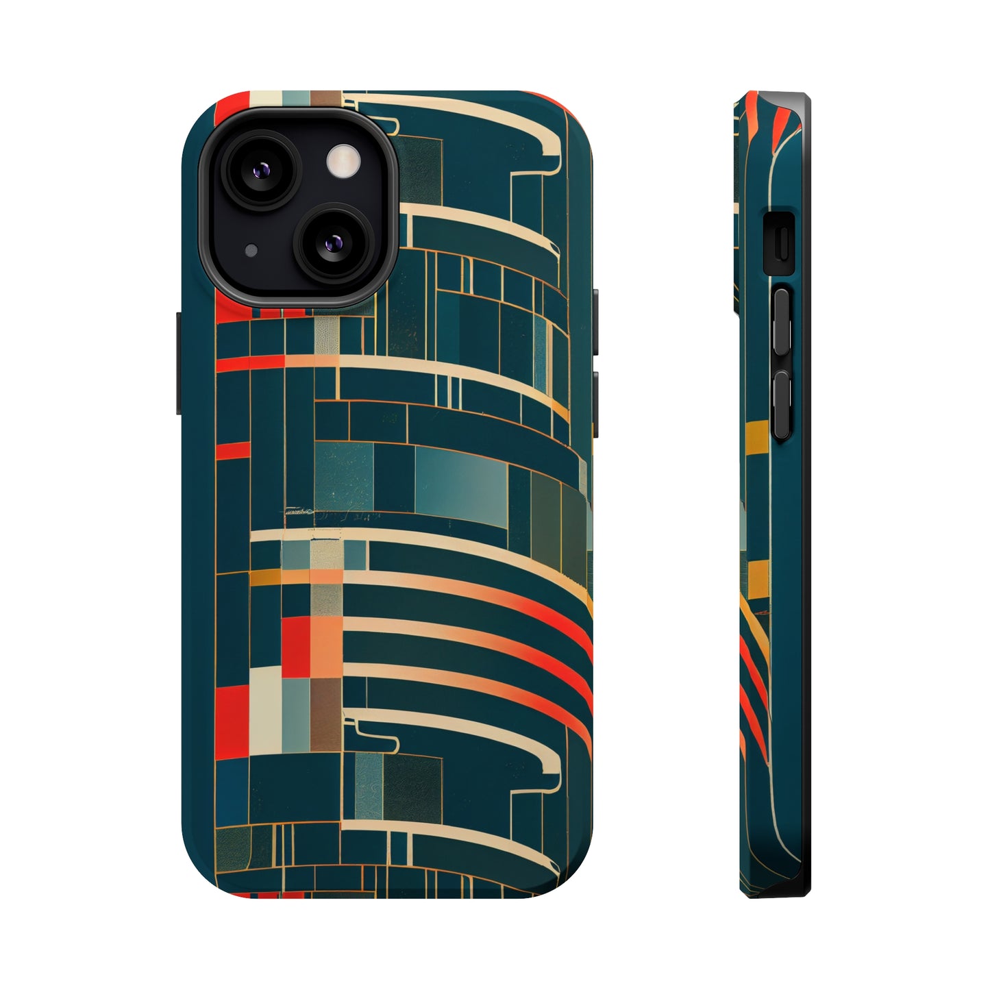 MagSafe Tough iPhone Case - Mecha Modernist