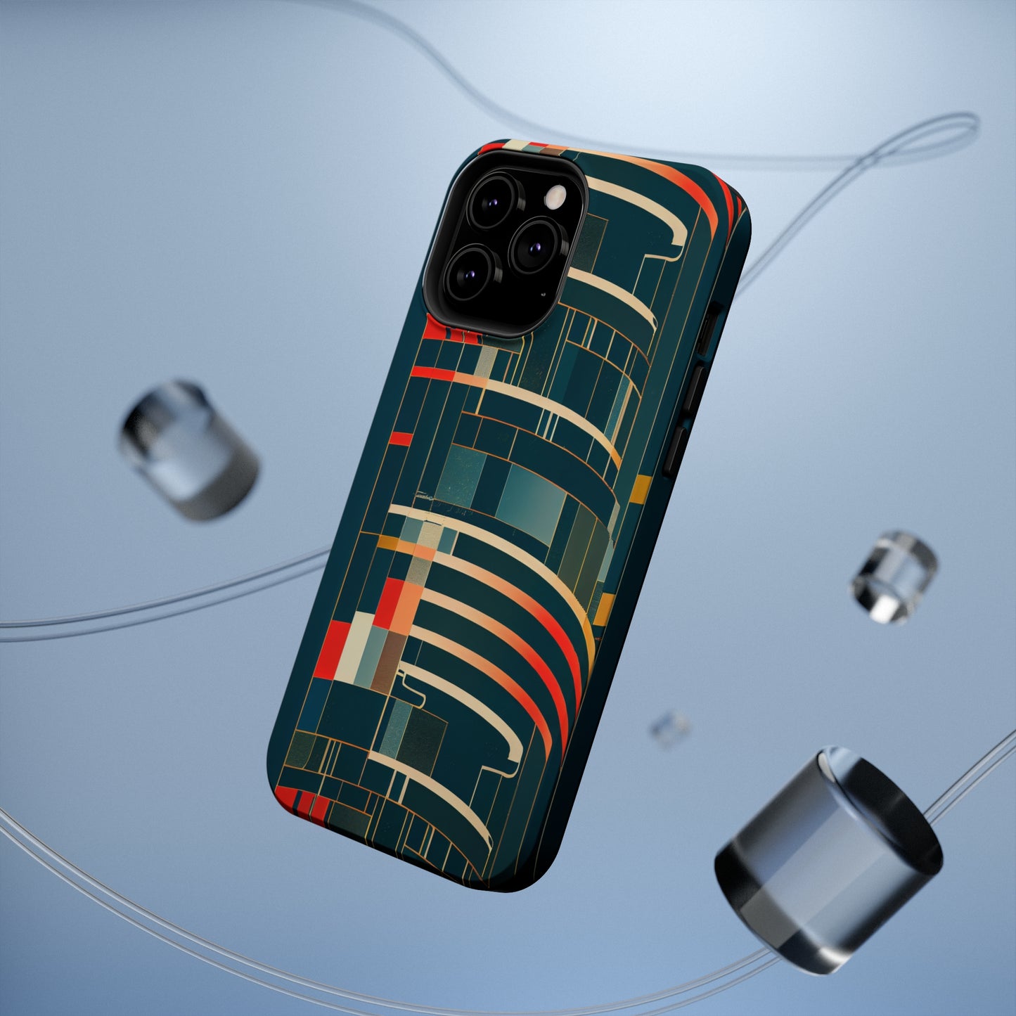 MagSafe Tough iPhone Case - Mecha Modernist