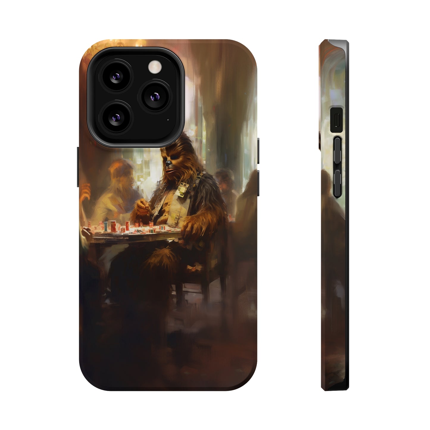 MagSafe Tough iPhone Case - ChewbaccaPlaying Poker