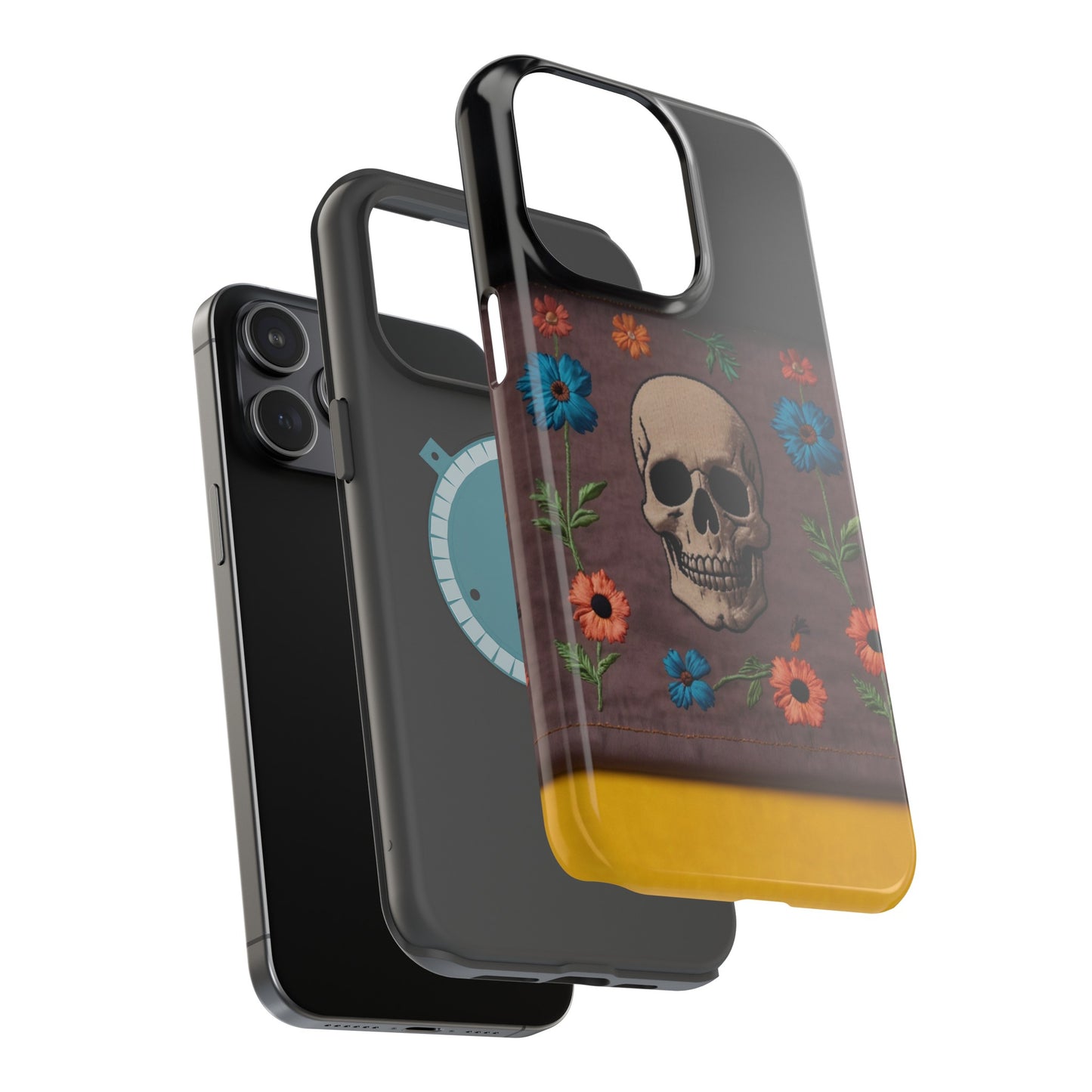 MagSafe Tough iPhone Case - "Boho Academia"