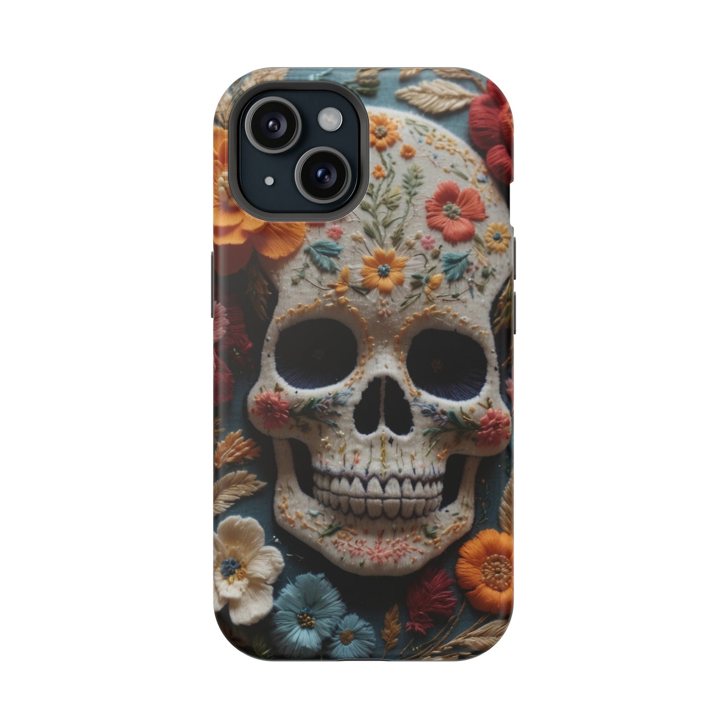 MagSafe Tough iPhone Case - "Embroidery Artistry"