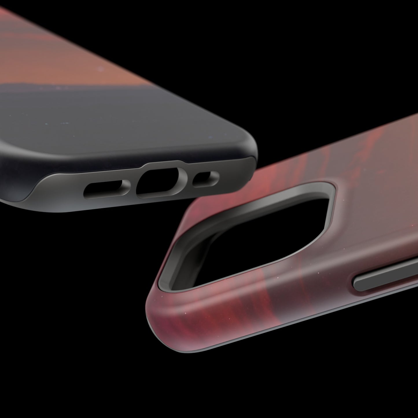 MagSafe Tough iPhone Case - Galactic Synthwave