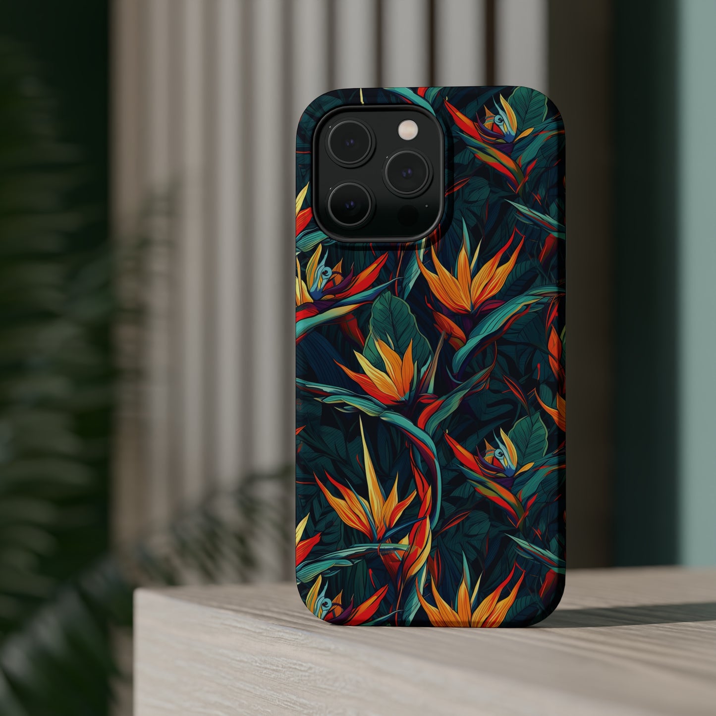 MagSafe Tough iPhone Case - Bird of Paradise