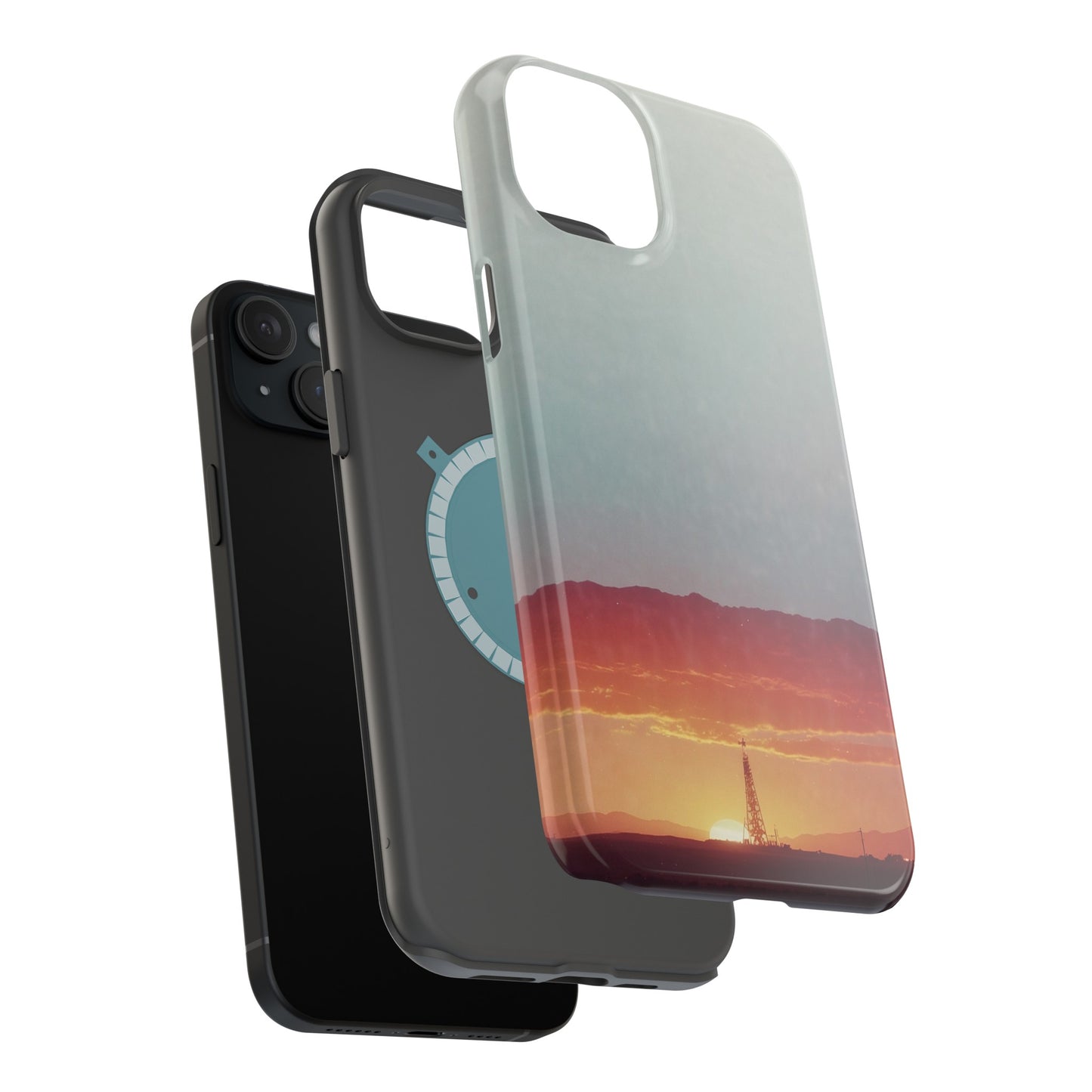 MagSafe Tough iPhone Case - "Galactic Synthwave"