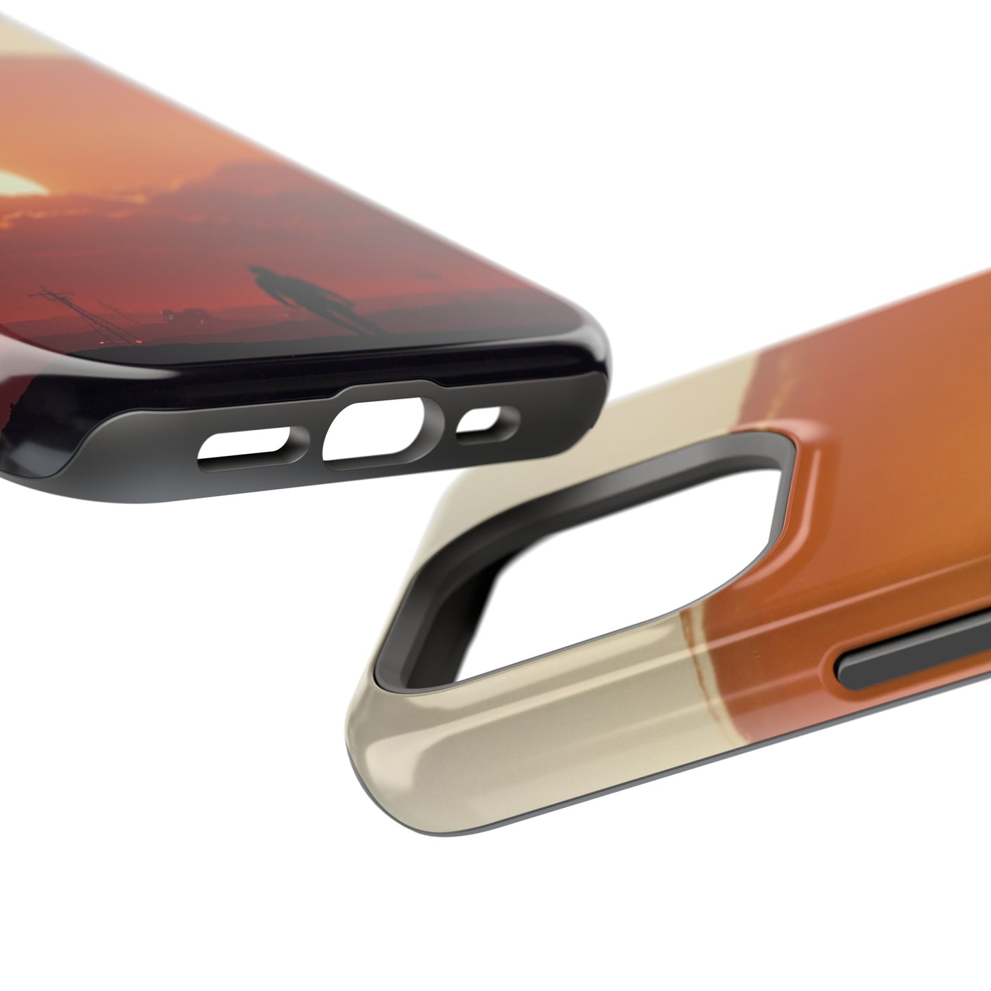 MagSafe Tough iPhone Case - Galactic Synthwave
