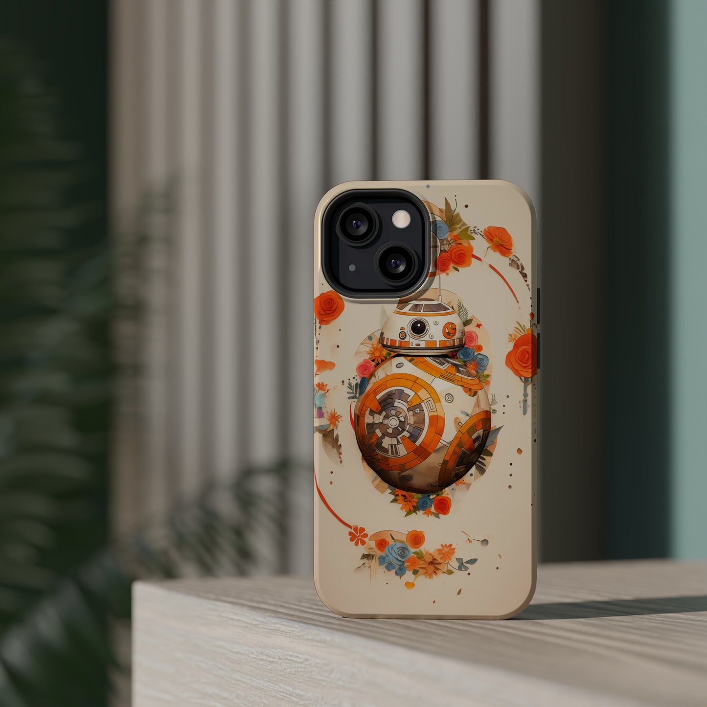 MagSafe Tough iPhone Case - BB-8 Paper Cut Craft Illustration