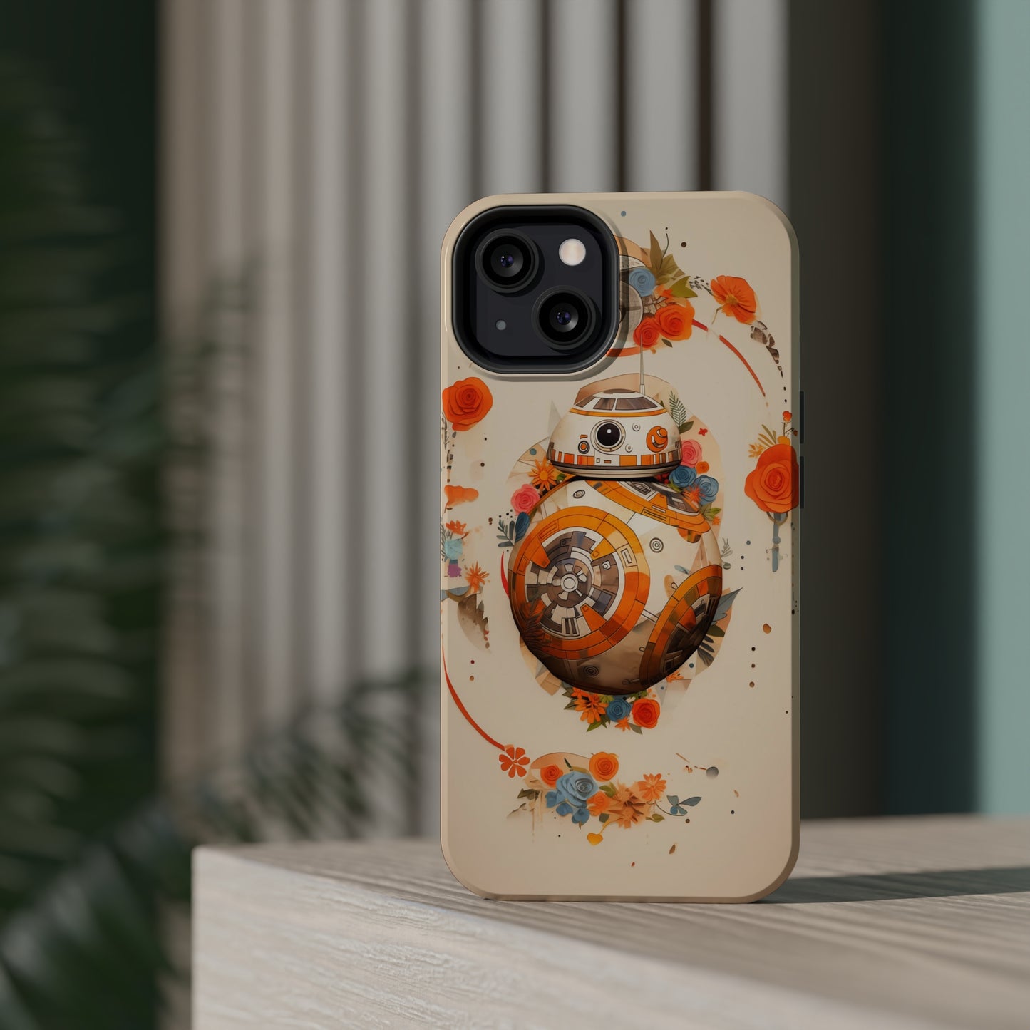 MagSafe Tough iPhone Case - BB-8 Paper Cut Craft Illustration
