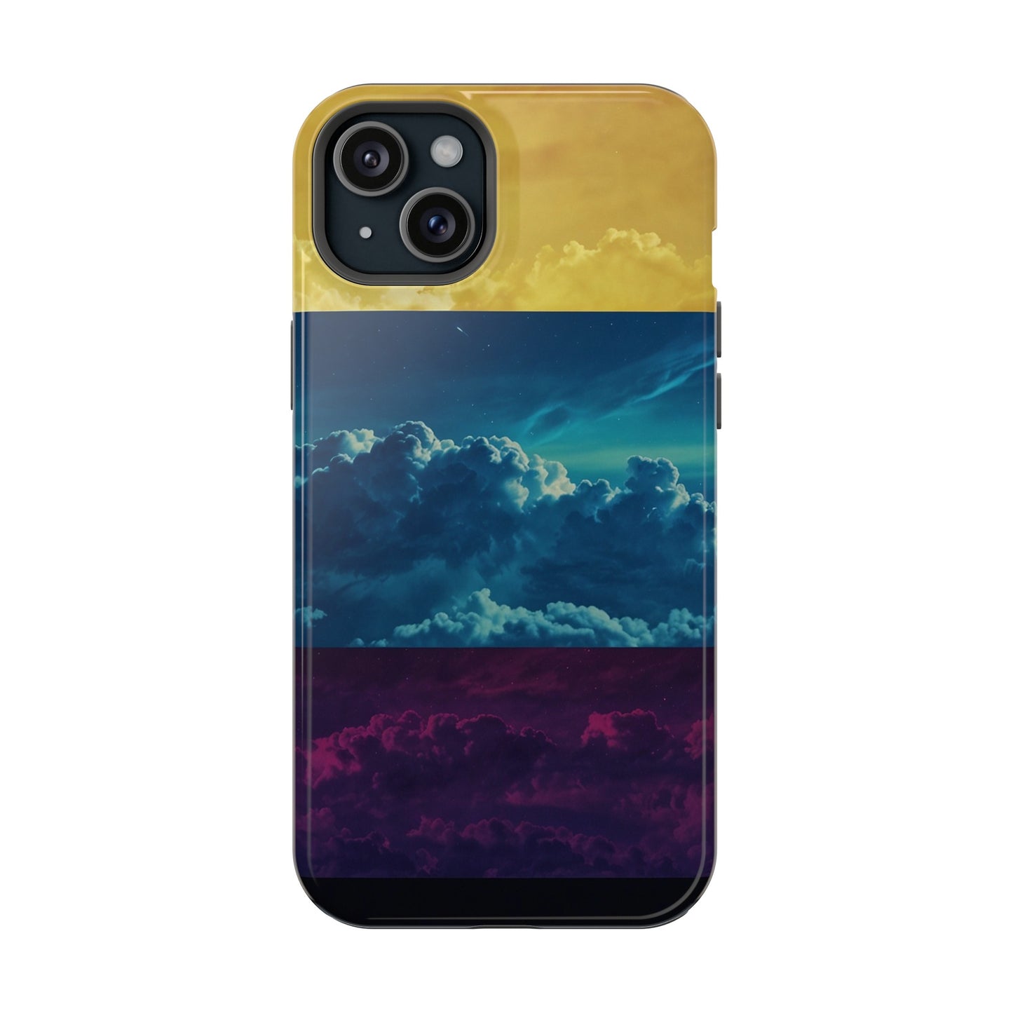 MagSafe Tough iPhone Case - "Nebula Synthwave"