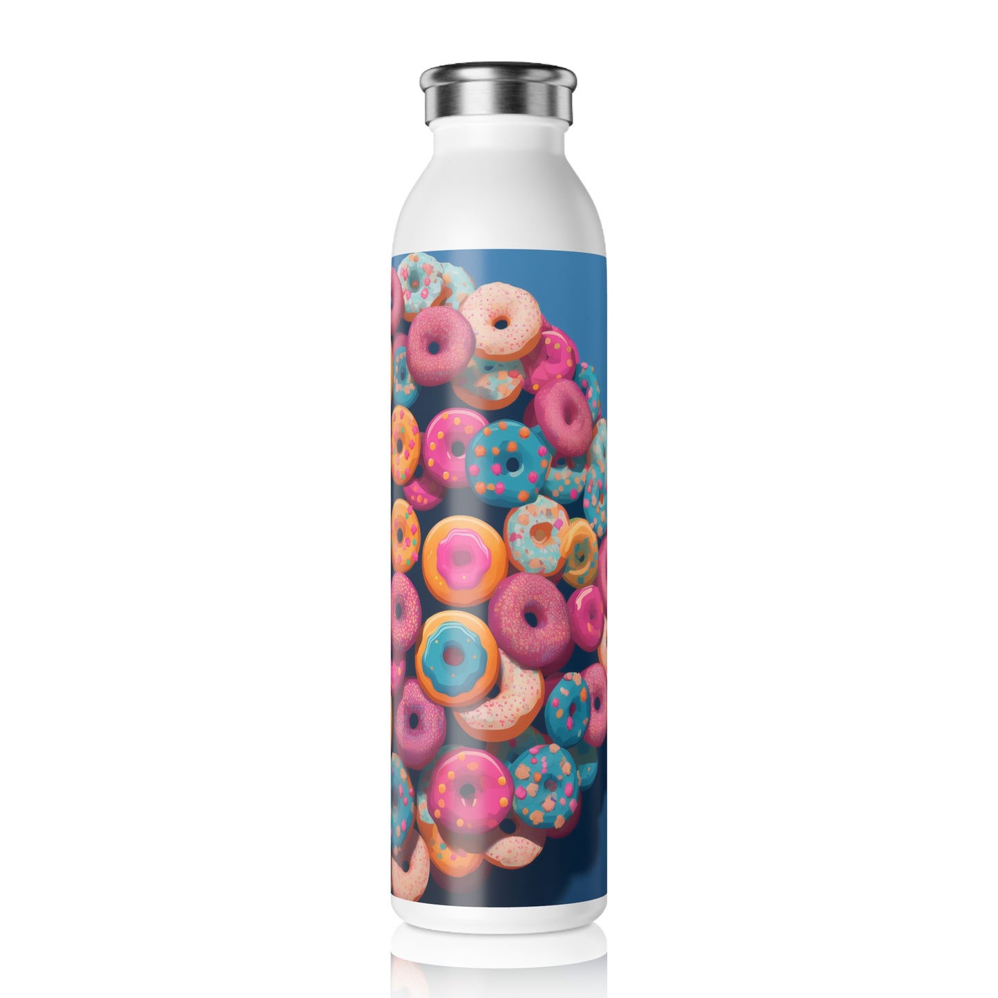 Slim Water Bottle - Gregoria Vajrasana Anime Donuts