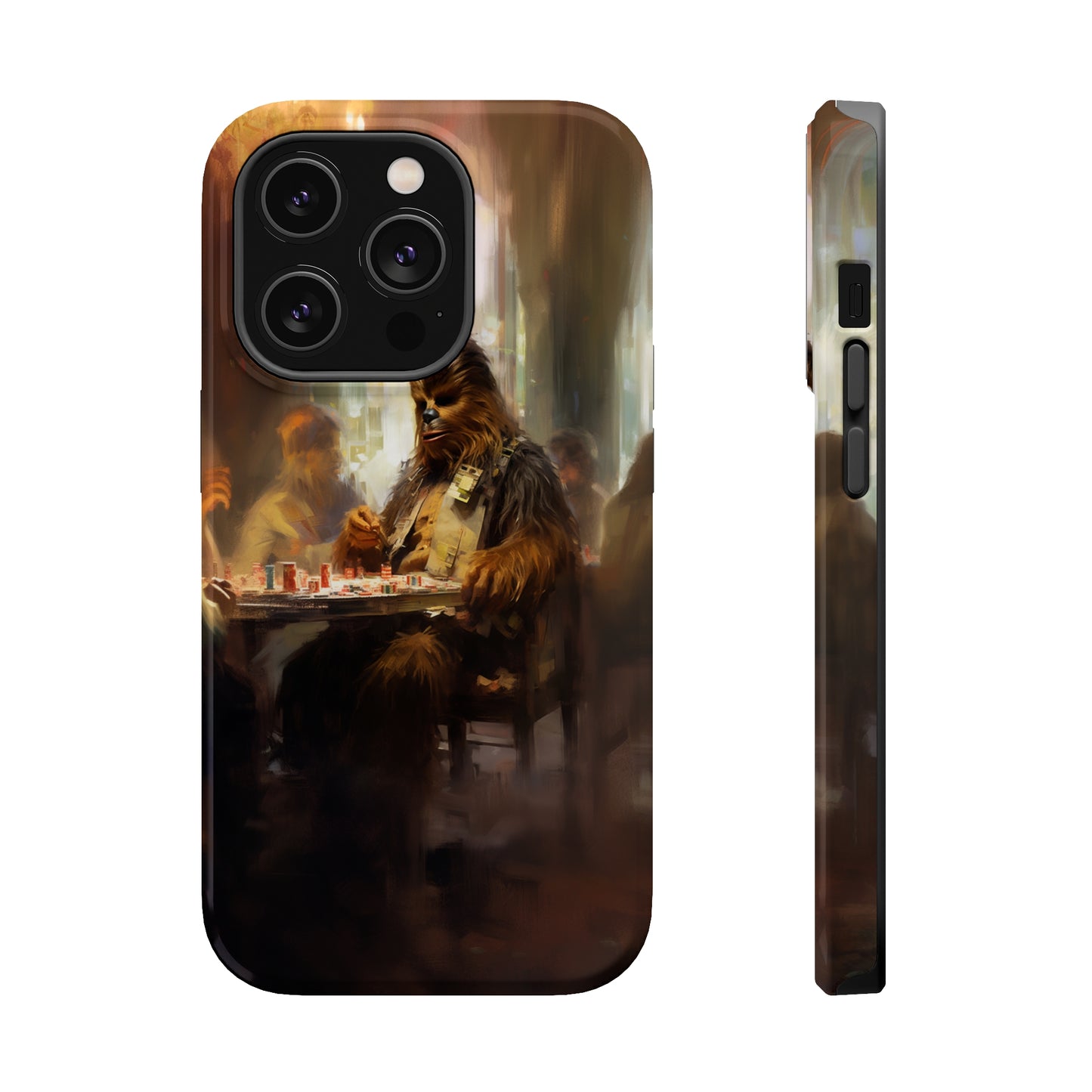 MagSafe Tough iPhone Case - ChewbaccaPlaying Poker