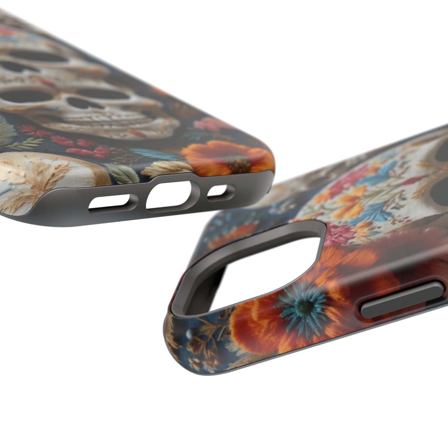 MagSafe Tough iPhone Case - "Artistic Embroidery"