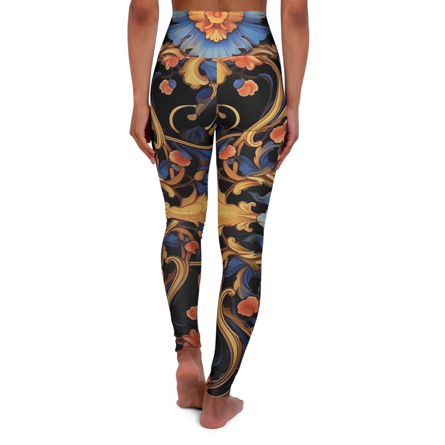 High Waisted Leggings - Rural-Clay