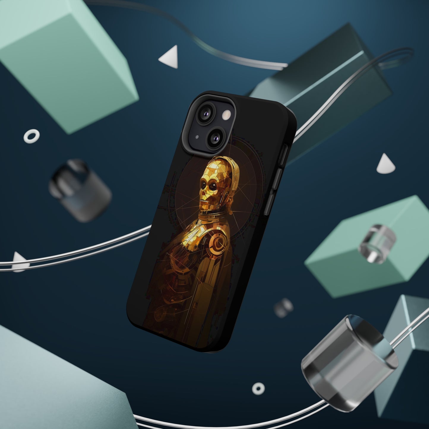 MagSafe Tough iPhone Case - C3P0 Diagrammatic drawing