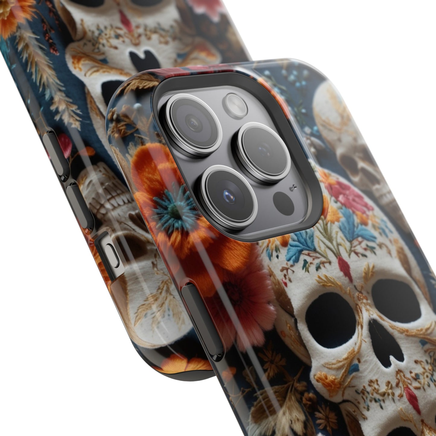 MagSafe Tough iPhone Case - "Artistic Embroidery"